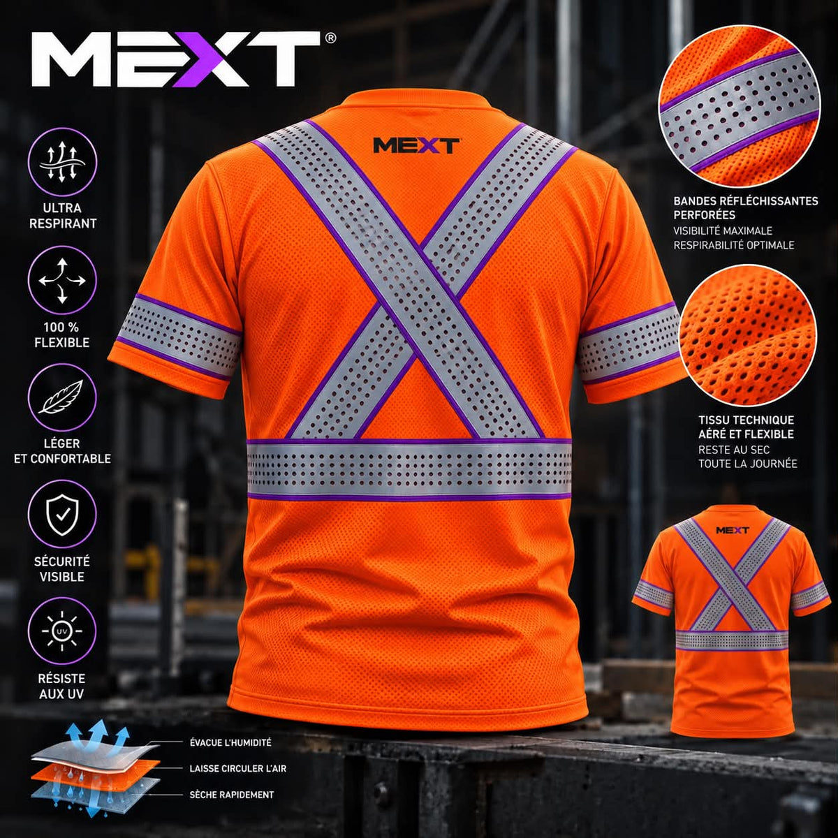 T-Shirt Mext Québec édition.
